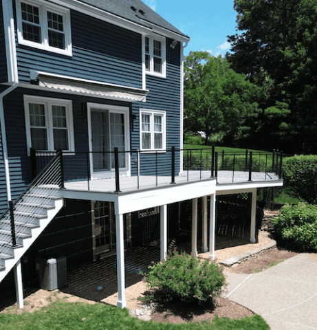 New deck installation